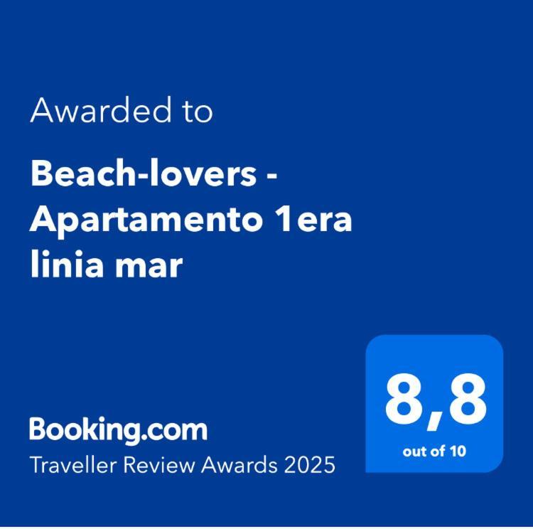 Beach-Lovers - Apartamento 1Era Linia Mar Miami Playa Eksteriør bilde